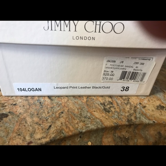 Jimmy Choo peep toe animal print heels 👠 - Picture 4 of 4